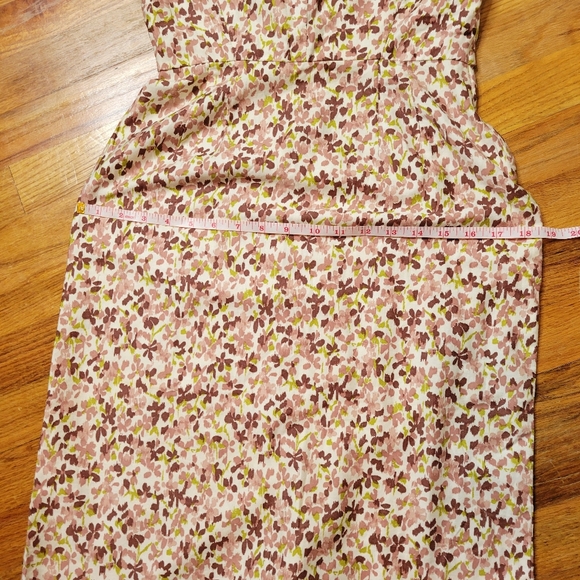 Vintage 1950s Floral Dress Off The Shoulder Cocktail Women's - Picture 13 of 14